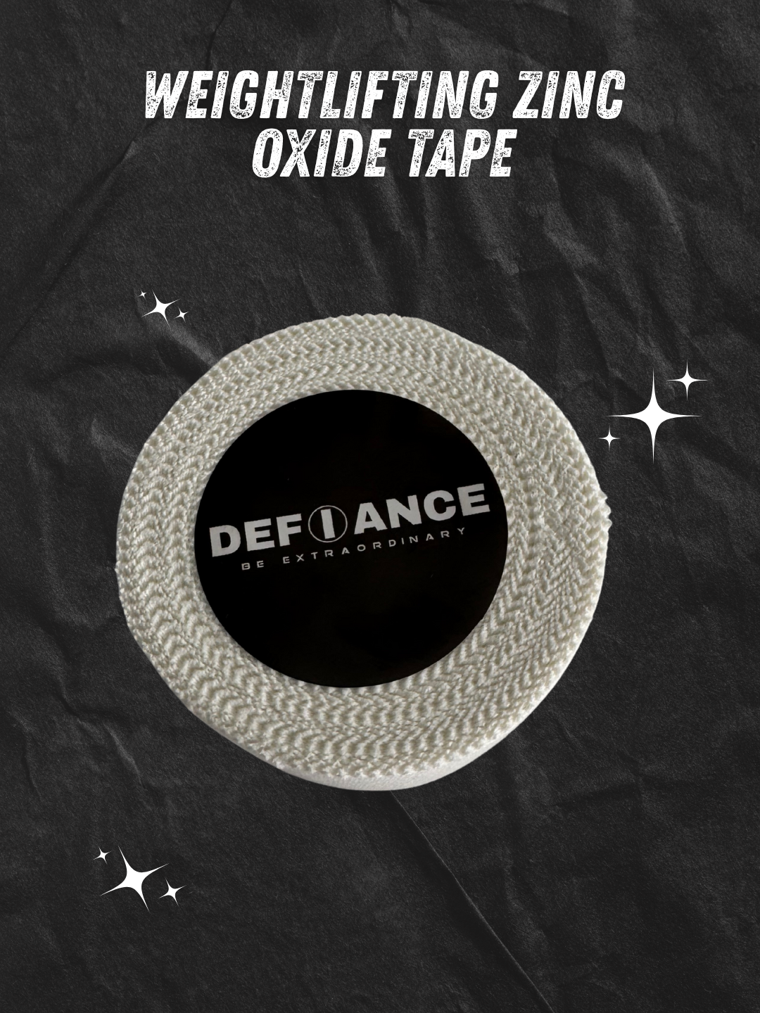 Defiance Zinc Oxide Weightlifting Tape